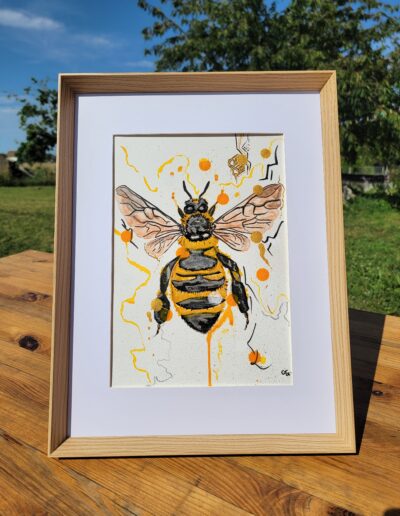 Bee weird, oeuvre originale