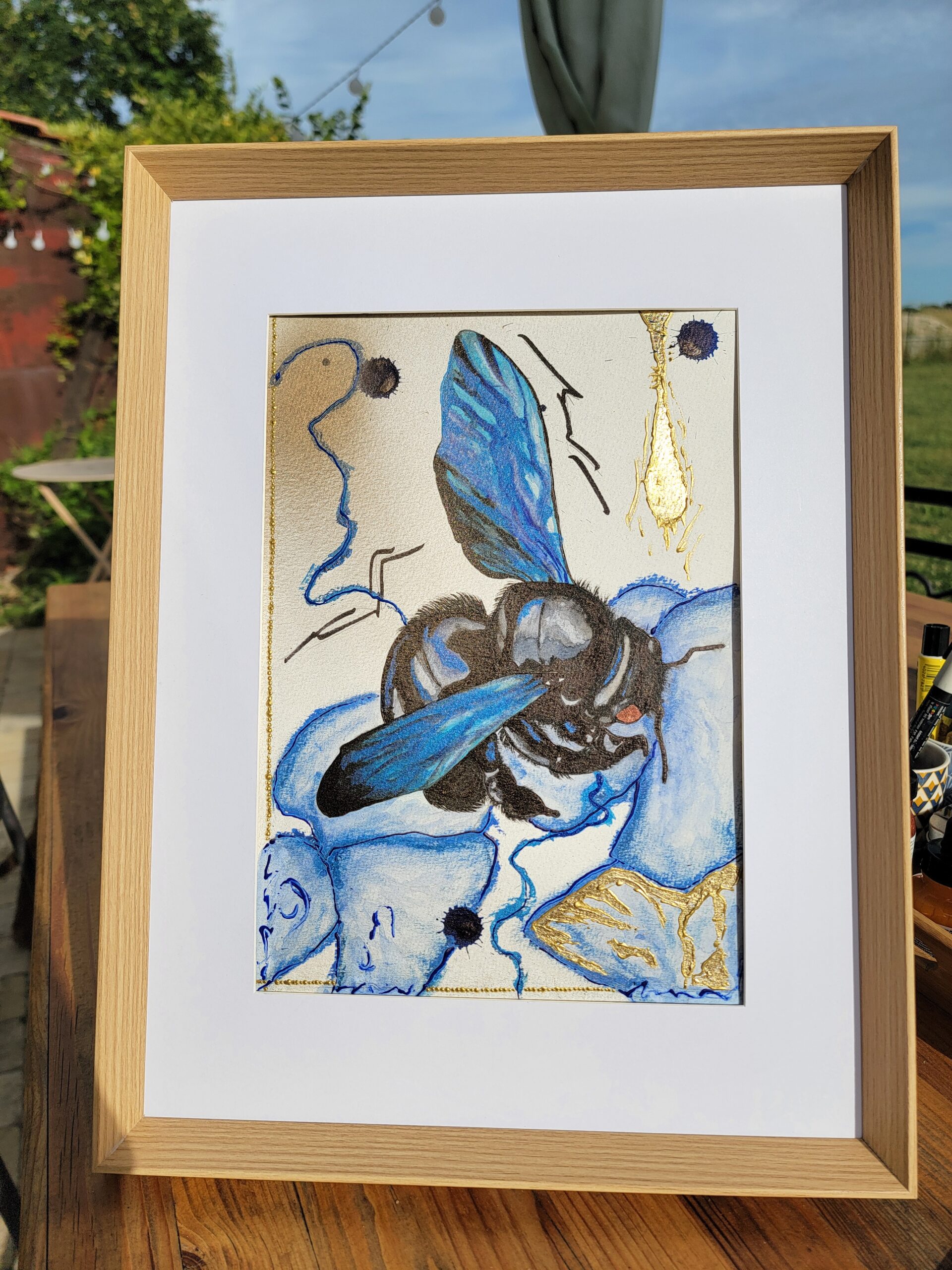 Black bee, oeuvre originale