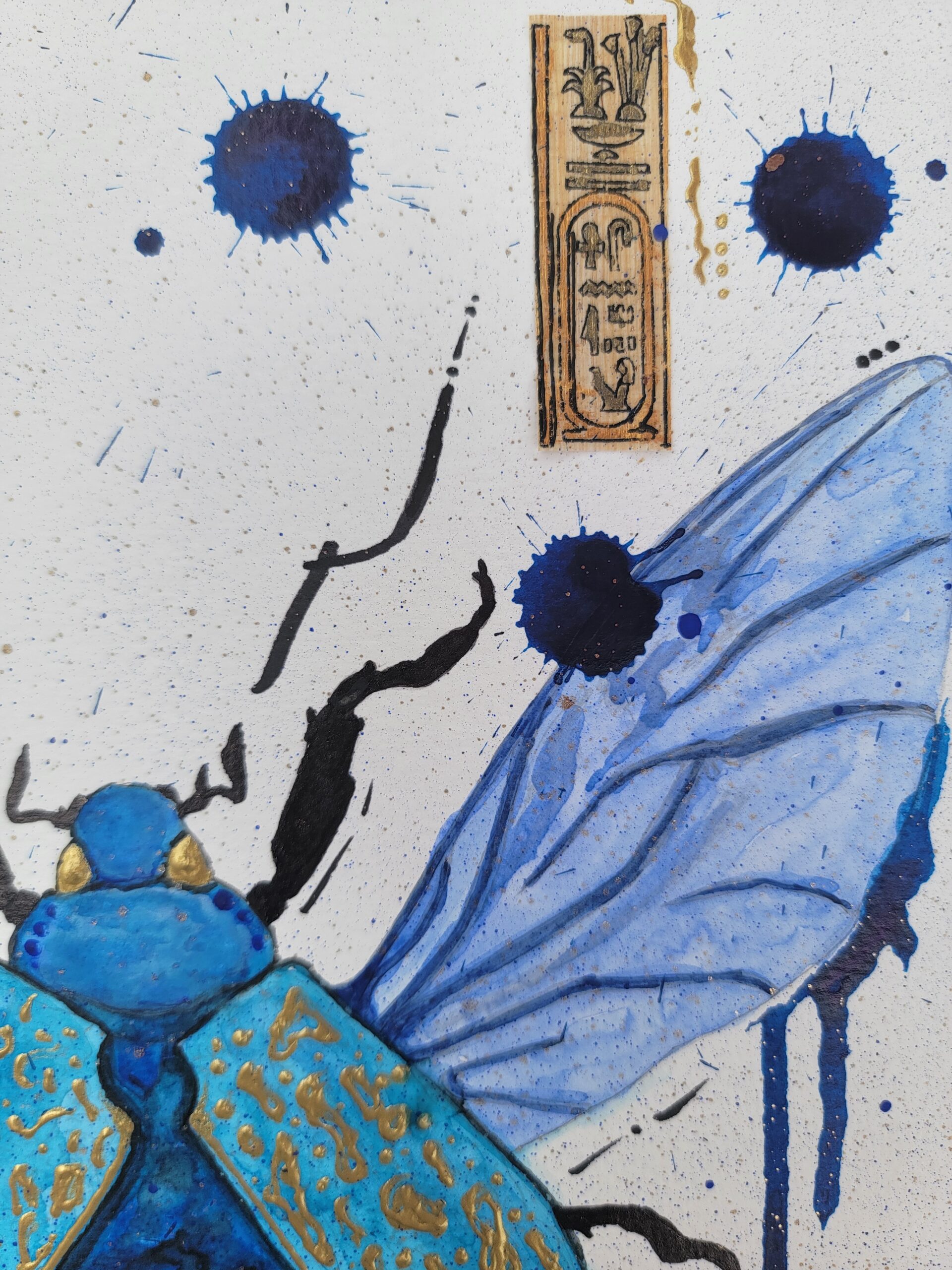 Blue dream beettle, oeuvre originale
