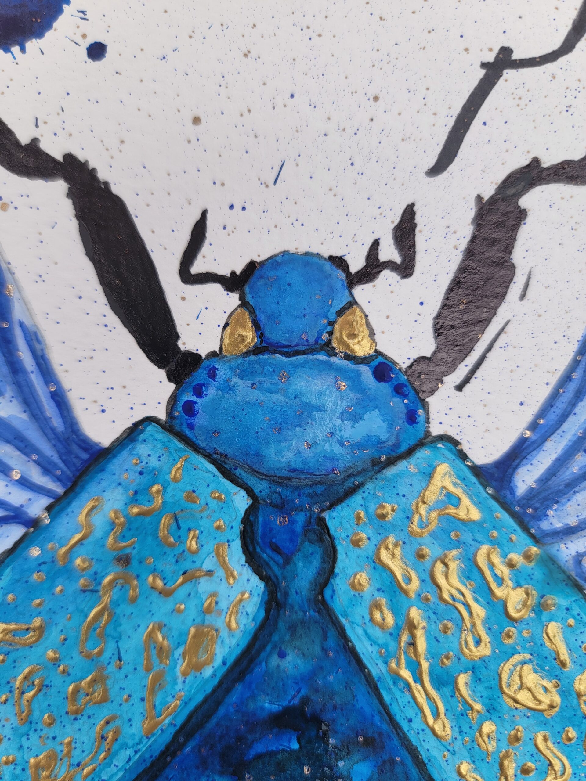 Blue dream beettle, oeuvre originale