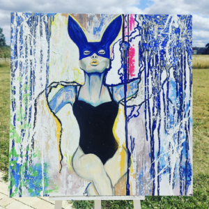 Vénus, toile originale 100x100cm
