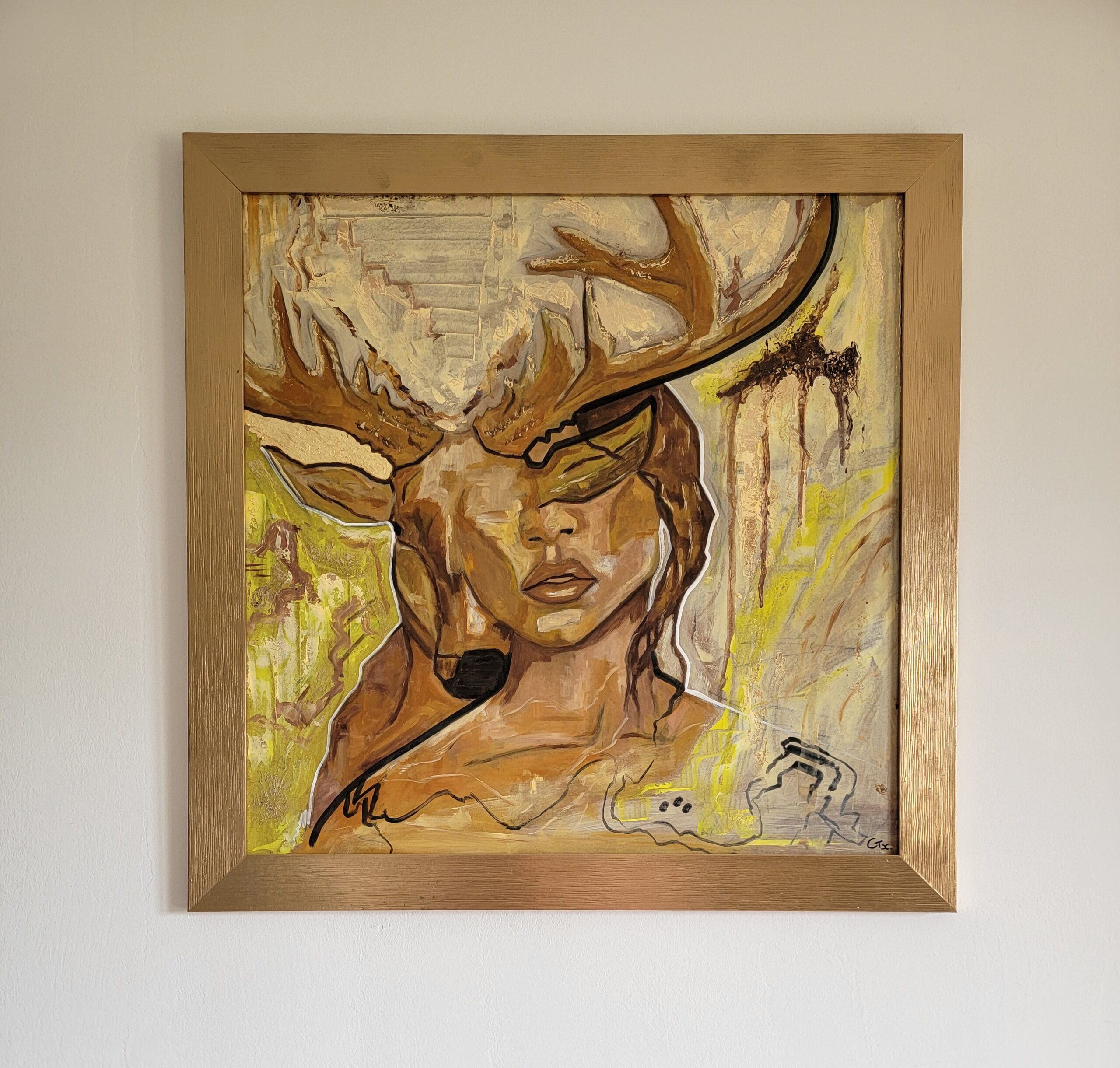 Deer beauty, oeuvre originale