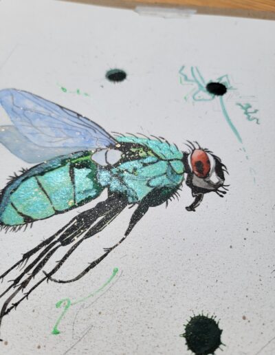 Green fly, oeuvre originale