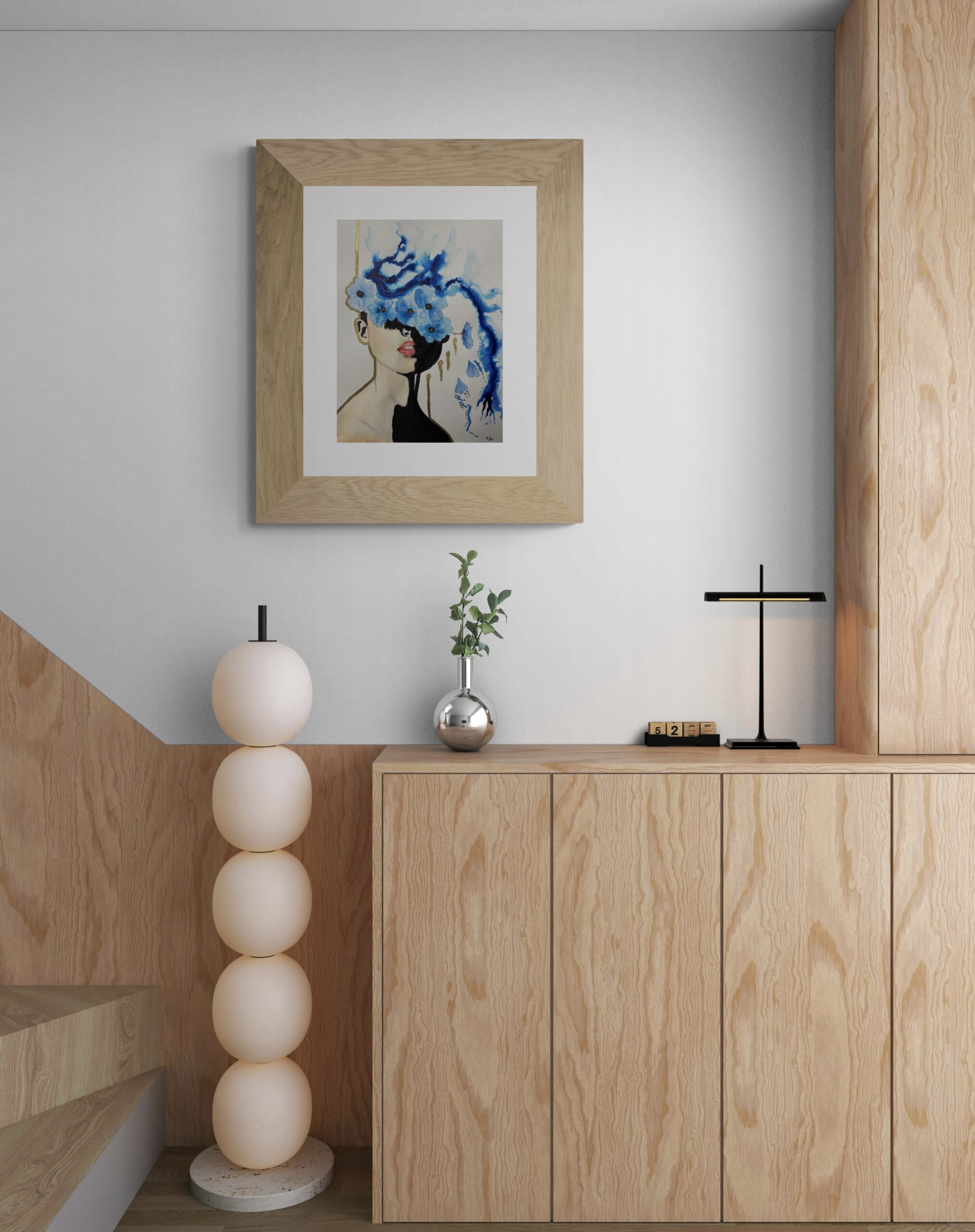L'ombre des fleurs bleues (Impression édition limitée) – Image 2