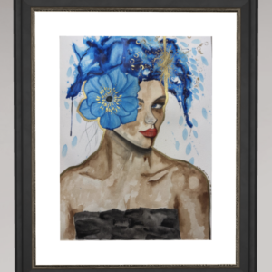 L'éclat des fleurs bleues