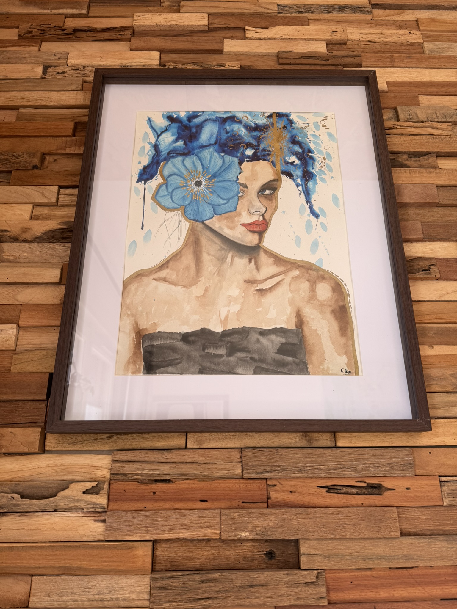L'éclat des fleurs bleues – Image 4