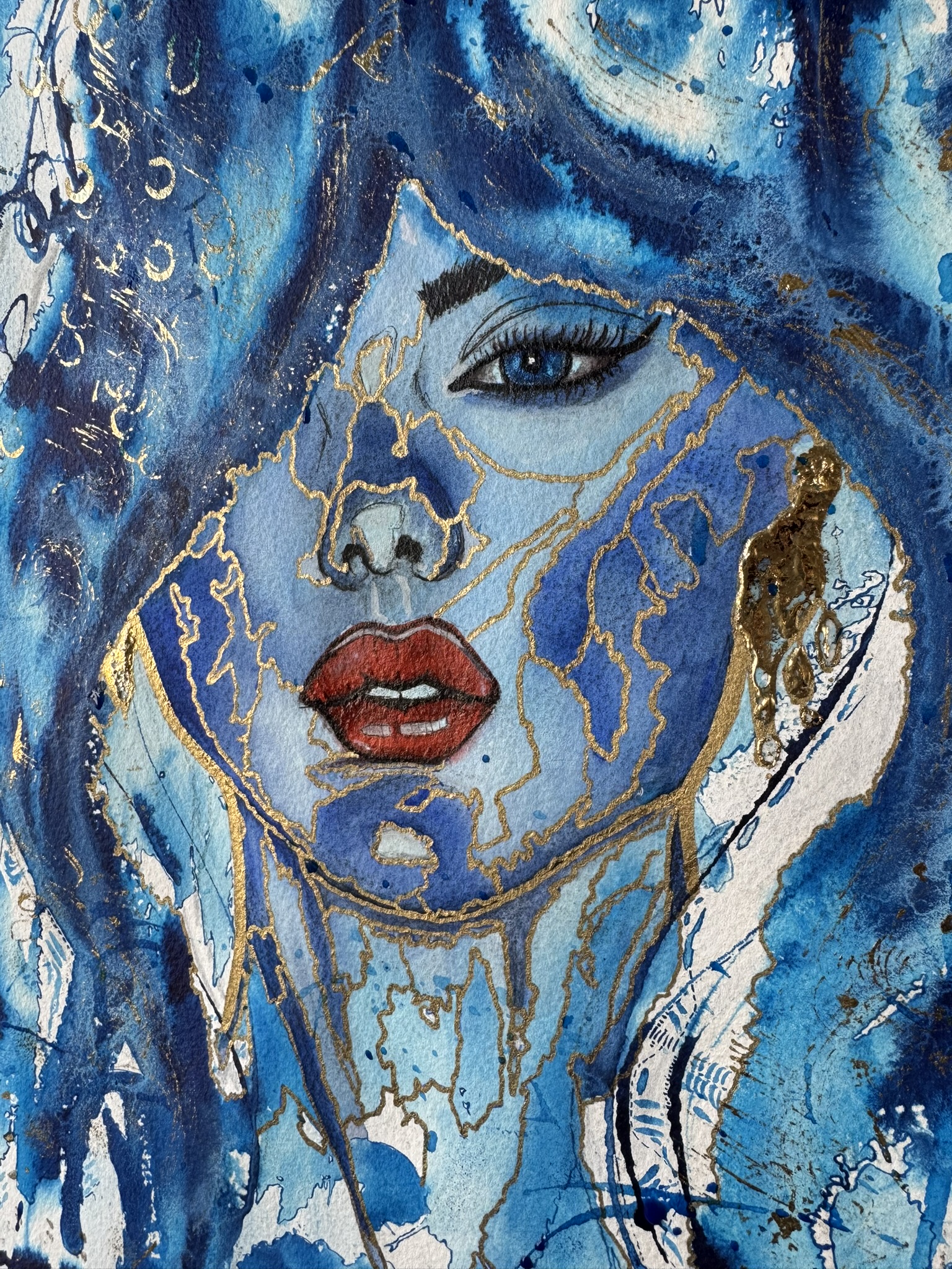Bella Kintqsugi Blue